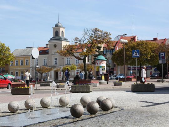 Rynek w Łomży.