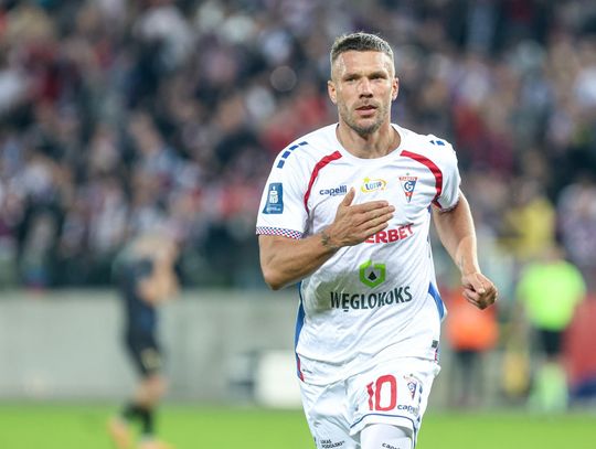 Na zdj. piłkarz Górnika Zabrze Lukas Podolski