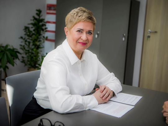 Na zdj. Beata Klimek, prezydent Ostrowa Wielkopolskiego.