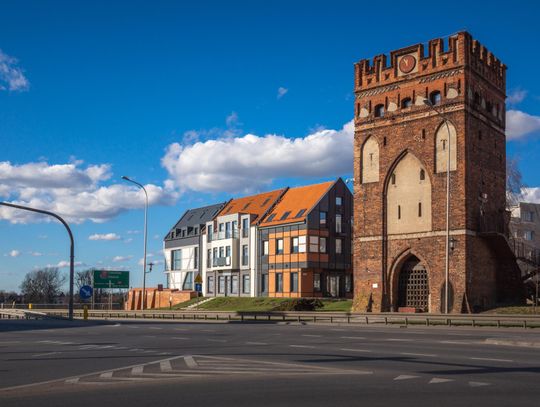 Na zdj. Brama Mariacka w Malborku