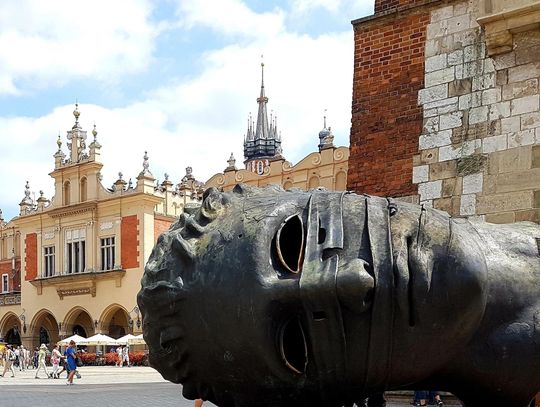 Rynek w Krakowie.