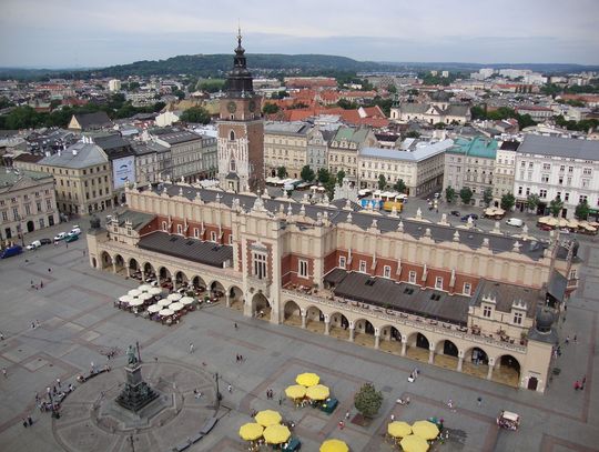 Na zdj. widzimy widok na Kraków.