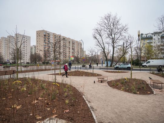 Park kieszonkowy na Bemowie.