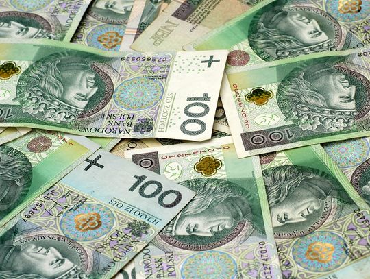 Na zdj. banknoty o nominale 100 zł.