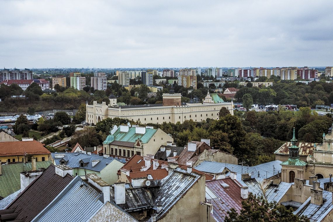 Na zdj. widzimy widok na Lublin.