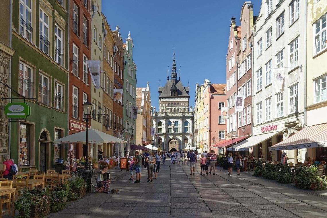 Na zdj. widok na Gdańsk.