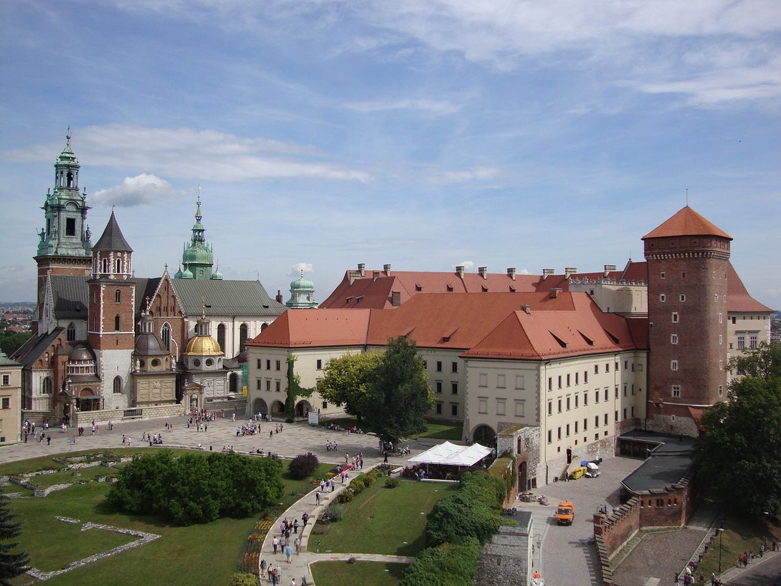 Na zdj. widzimy widok na Kraków.