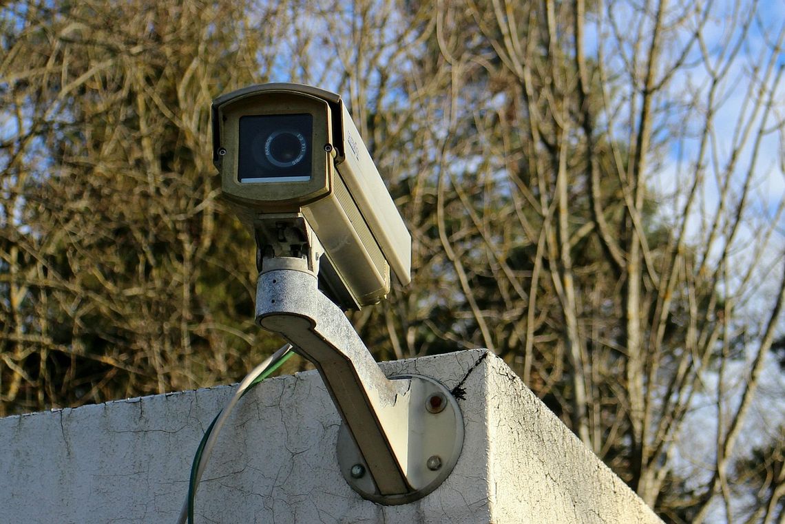 Na zdj. kamera monitoringu.