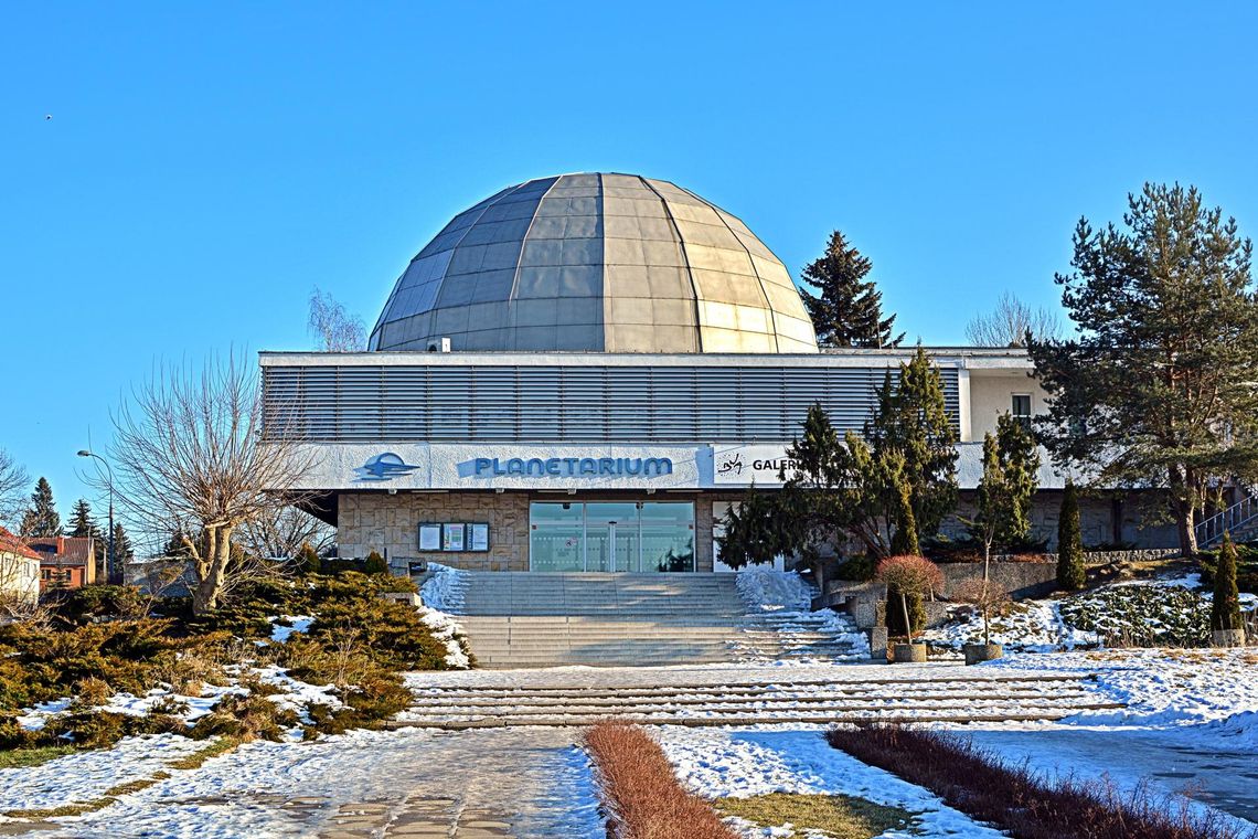 Na zdjęciu planetarium w Olsztynie.