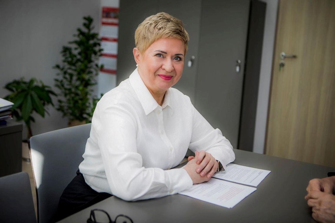 Na zdj. Beata Klimek, prezydent Ostrowa Wielkopolskiego.