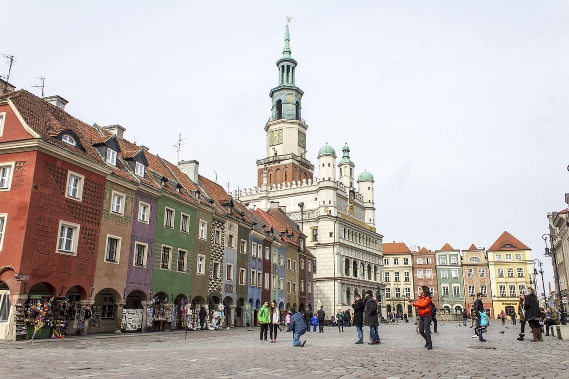 Na zdj. widok na Poznań.