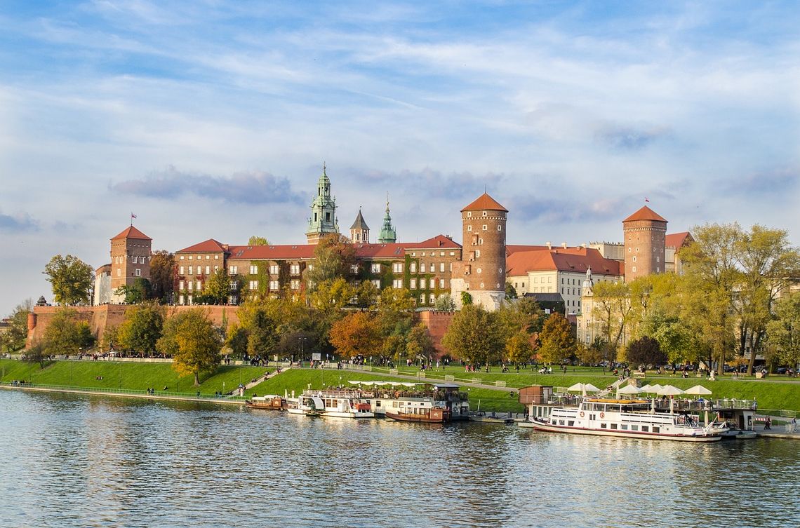 Na zdj. widok na Wawel w Krakowie.